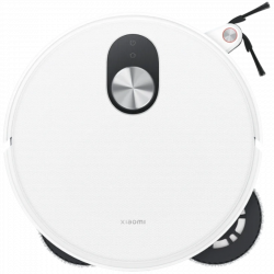Xiaomi Robot Vacuum 5 Pro EU OV21GL robotporszívó, 55 W, 20 000 Pa, 140 perc, 5 MP-es hármas kamera és AI-felismerés, automatikus tisztító- és szárítóállomás, rejtett dToF navigáció, 80 °C-os víz, fehér