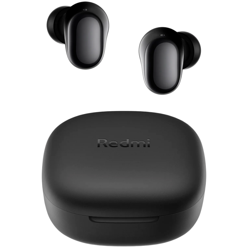 Безжични слушалки Xiaomi Redmi Buds 6 Play BHR8776GL, 7.5 часа, Обхват 10 м, Bluetooth 5.4, IPX4, Черен