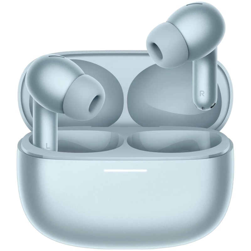 Xiaomi Redmi Buds 8 Pro M2535E1 Glacier Blue fülhallgató, 8 óra, Bluetooth 5.4, IP54, akár 55 dB-es aktív zajszűrés (ANC), AI-alapú zajszűrés, Hi-Res Audio/LDAC, Dolby Audio, gleccserkék