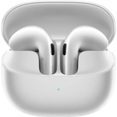 Xiaomi Buds 6 M2540E1 fülhallgató, 6 óra, Bluetooth 5.4, Hi-Res, aptX Lossless, AI zajszűrés, ANC, 360°-os hang, IP54, kerámiafehér