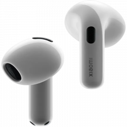 Xiaomi Buds 6 M2540E1 fülhallgató, 6 óra, Bluetooth 5.4, Hi-Res, aptX Lossless, AI zajszűrés, ANC, 360°-os hang, IP54, kerámiafehér