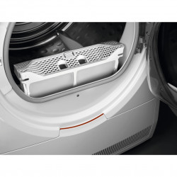 Στεγνωτήριο AEG TR718BE, Κατηγορία D, 118 λίτρα, 8 κιλά, οθόνη LED, φίλτρο EasyClean, MixDry, Anticrease, Μαύρο