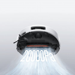 Xiaomi Robot Vacuum 5 EU OV31GL Robot Vacuum, 55W, 20,000 Pa, 140 min, AI Recognition, Automatic Washing and Drying Station, dToF Laser Navigation, Hot Water 80°C, White