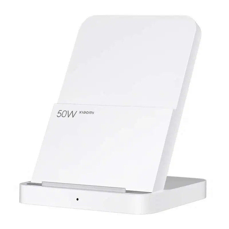 Безжично зарядно Xiaomi BHR7560GL, 50W HyperCharge, USB-C, Безопасно зареждане, Бял