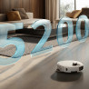 Aspirator robot Xiaomi Robot Vacuum 5 Pro EU OV21GL, 55 W, 20000 Pa, 140 min, cameră triplă AI de 5 MP cu funcție de recunoaștere, stație automată de spălare și uscare, navigație dToF retractabilă, apă la 80 °C, alb