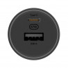 Зарядно за кола Xiaomi Mi BHR6814GL, 67W, 2 порта за зареждане, LED индикатор, Черен