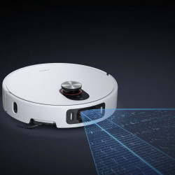 Xiaomi Robot Vacuum 5 Pro EU OV21GL Robot Vacuum, 55W, 20,000 Pa, 140 min, AI 5 MP triple camera and recognition, Automatic washing and drying station, Retractable dToF navigation, Water 80°C, White