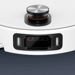 Ρομποτική σκούπα Xiaomi Robot Vacuum 5 Pro EU OV21GL, 55 W, 20000 Pa, 140 λεπτά, τριπλή κάμερα 5 MP με τεχνητή νοημοσύνη και αναγνώριση, αυτόματη βάση πλύσης και στεγνώματος, πλοήγηση dToF με δυνατότητα απόκρυψης, νερό 80°C, λευκό