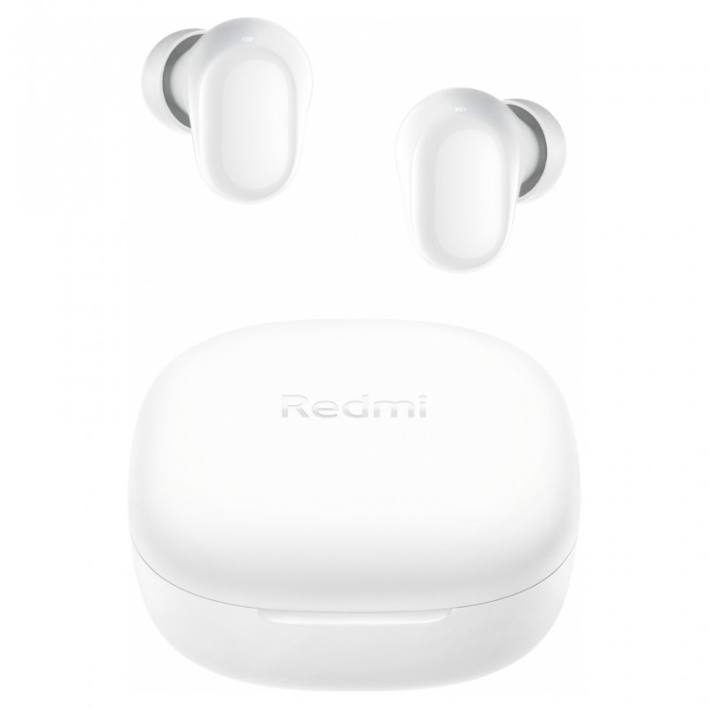 Xiaomi Redmi Buds 6 Play BHR8773GL vezeték nélküli fülhallgató, 7,5 óra, 10 m hatótávolság, Bluetooth 5.4, IPX4, fehér