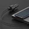 Xiaomi Mi BHR6814GL Car Charger, 67W, 2 Charging Ports, LED Indicator, Black
