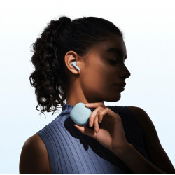 Xiaomi Redmi Buds 8 Active M2537E1 fülhallgató, 7 óra, Bluetooth 5.4, IP54, titánmembrános hangszóró, AI zajszűrés, gyors töltés, fehér