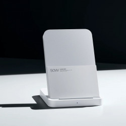 Безжично зарядно Xiaomi BHR7560GL, 50W HyperCharge, USB-C, Безопасно зареждане, Бял