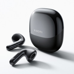 Xiaomi Buds 6 M2540E1 fülhallgató, 6 óra, Bluetooth 5.4, Hi-Res, aptX Lossless, AI zajszűrés, ANC, 360°-os hangzás, IP54, grafitfekete