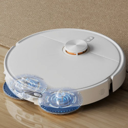 Xiaomi Robot Vacuum H50 EU robotporszívó, 55 W, 10 000 Pa, 120 perc, 280 ml, felmosóbetétek mosása, LDS lézeres navigáció, automatikus töltőállomás, fehér