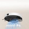 Xiaomi Robot Vacuum H50 EU robotporszívó, 55 W, 10 000 Pa, 120 perc, 280 ml, felmosóbetétek mosása, LDS lézeres navigáció, automatikus töltőállomás, fehér