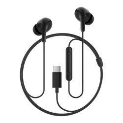 Слушалки Xiaomi BHR8930GL, 12.4 мм, Кабелни, 20Hz-20kHz, Вграден микрофон, USB-C, IP54, Черен