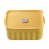 Керамична кутия за храна Buydeem Bento CT1006-MY, 810 мл, 17х20.5 см, До 230°C, Съвместима с фурна и микровълнова, Жълт