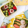 Керамична кутия за храна Buydeem Bento CT1006-MY, 810 мл, 17х20.5 см, До 230°C, Съвместима с фурна и микровълнова, Жълт