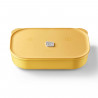 Керамична кутия за храна Buydeem Bento CT3008-MY, 1 л, 230°C, Съвместима с фурна и микровълнова, Жълт