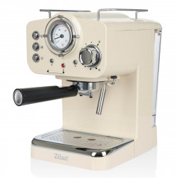 ZILAN ZLN2992 Espresso Machine, 1100W, 15 bar, 1.25 L, Dual Brewing, Portafilter, Hot and Cold Milk Foam, Temperature Control, Creamy