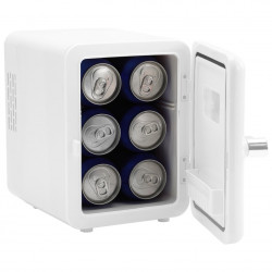 Zilan ZLN1153 Portable Mini Fridge, 36W, 4 L, 6 cans, Cooling/Heating, 10–75°C, 240/12V, White