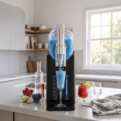 Zilan ZLN4819 Sorbet Maker, 200W, 2 L, 5 Automatic Programs, Consistency Control, Self-Cleaning, LED, Black
