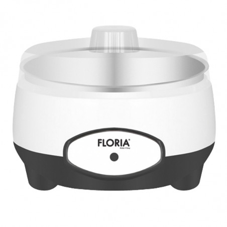 Floria Zilan ZLN4086 Yogurt Maker, 15W, 1 L, 6–12 hours, Automatic Fermentation Process, White