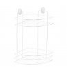 Metalife DB-716 suport de baie, 18x18x32,5 cm, 2 nișe, Bial