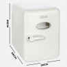 Zilan ZLN1153 Portable Mini Fridge, 36W, 4 L, 6 cans, Cooling/Heating, 10–75°C, 240/12V, White