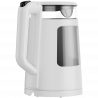 AENO EK6 AEK0006 elektromos vízforraló, 2200 W, 1,7 l, 40–100 °C, STRIX, LED, dupla falú, szűrő, 360°-os talp, fehér