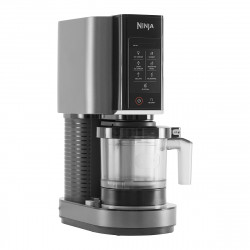 Ninja CREAMi NC302EU 7-in-1 fagylaltkészítő, 800 W, 2×493 ml, Creamify, Re-Spin, darabkák hozzáadása, Fitness/keto program, személyre szabás, fekete/szürke