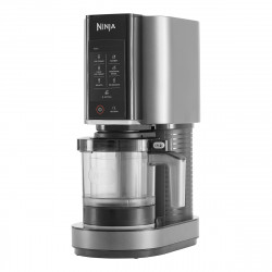Ninja CREAMi NC302EU 7-in-1 fagylaltkészítő, 800 W, 2×493 ml, Creamify, Re-Spin, darabkák hozzáadása, Fitness/keto program, személyre szabás, fekete/szürke