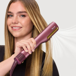 Shark SilkiPro HT401EUPK 2 az 1-ben hajszárító és hajformázó, 1000 W, 3 sebességfokozat, 3 hőfokbeállítás, 100–220 °C, Heatsense, Rapid Dry technológia, rózsaszín