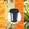 Ninja NeverClog JC152EU 3 az 1-ben gyümölcscentrifuga, 150 W, 700 ml, hideg préselés, darabolás, reszelés, gyümölcspép-szűrők, szürke