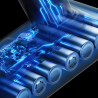 Вертикална прахосмукачка + Док станция с автоматично изпразване Dyson V10 Konical Moulded 594030-01, 150AW, 0.5 л, 60 мин, 3 режима, HEPA, Хигиенично изпразване, Без заплитане, Черен