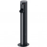 Вертикална прахосмукачка + Док станция с автоматично изпразване Dyson V10 Konical Moulded 594030-01, 150AW, 0.5 л, 60 мин, 3 режима, HEPA, Хигиенично изпразване, Без заплитане, Черен