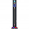 Függőleges porszívó + automatikus ürítésű dokkolóállomás Dyson V10 Konical Moulded 594030-01, 150AW, 0,5 l, 60 perc, 3 üzemmód, HEPA, Higiénikus ürítés, Nem gubancolódik, Fekete