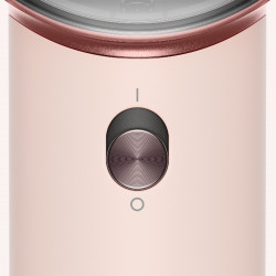 Сешоар Dyson HD19 Travel™ 492457-01, 1220W, 11.6 l/s, 2 скорости, 3 темп, Air Multiplier, Интелигентен контрол на топлината, Керамично розово/розово злато