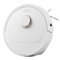 Прахосмукачка робот Roborock Q Revo Edge 5V1 QRES02-00, 18500 Pa, 5200 mAh, 66W, 3D Картографиране LiDar, Reactive AI, FlexiArm, Станция за зареждане, Автономия до 3 часа, Бял