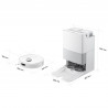 Roborock Q Revo Edge 5V1 QRES02-00 Robot Vacuum, 18,500 Pa, 5,200 mAh, 66 W, 3D LiDAR Mapping, Reactive AI, FlexiArm, Charging Station, Up to 3 Hours of Run Time, White