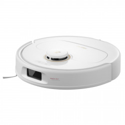 Прахосмукачка робот Roborock Q Revo Edge 5V1 QRES02-00, 18500 Pa, 5200 mAh, 66W, 3D Картографиране LiDar, Reactive AI, FlexiArm, Станция за зареждане, Автономия до 3 часа, Бял