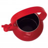 Βραστήρας με σφυρίχτρα Kinghoff KH 2080, 2 λίτρα, εμαγιέ εσωτερικό, επαγωγή, κόκκινος