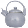 Kinghoff KH 2079 Whistling Kettle, 2 L, Enameled Interior, Induction, Gray