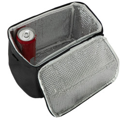 Adler AD 4540 Insulated Bag, 7 L, 5 mm foam, Inner + outer pocket, Food/drinks, Black