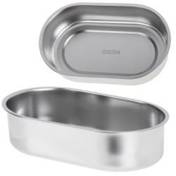 Електрическа кутия за обяд Adler AD 4522, 45W, 0.8 л, До 70C, Съд от неръждаема стомана, Термочанта, Син