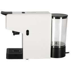 Μηχανή εσπρέσο Adler AD 4391, 1400 W, 20 bar, 0,8 λίτρα, 8 εξαρτήματα, λειτουργία αφρού, λευκό/μαύρο