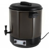 Vas electric de pasteurizare Camry CR 4537, 2600 W, 28 l, ecran LCD, 30-100 °C, menținere a temperaturii, cronometru, oțel inoxidabil, antracit/negru