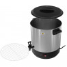 Adler AD 4538 elektromos pasztőröző és főzőedény, 3000 W, 28 l, 30–100 °C, hőmegtartás, fényjelző, rozsdamentes acél/fekete