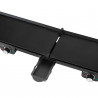 Adler AD 6617 Foldable Double Electric Grill, 3000W, 180° Opening, 96 x 26 cm, Nonstick Grates, 2 Thermostats, Drip Pan, Black