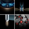 Разопакован: Пречиствател на въздух 3в1 Dyson Cool Formaldehyde™ TP09, Отоплител, Охладител, 40W, До 40 м2, 10 скорости, Осцилация, HEPA, Wi-Fi, LCD, Гласово управление, Бял/златист